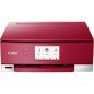 Multifuncin inyeccin canon pixma ts8352a color wifi duplex rojo