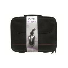 Kit ewent bolsa notebook para portail 15.6 pulgadas + mouse raton usb
