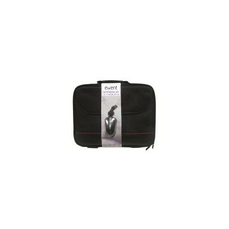 Kit ewent bolsa notebook para portail 15.6 pulgadas + mouse raton usb