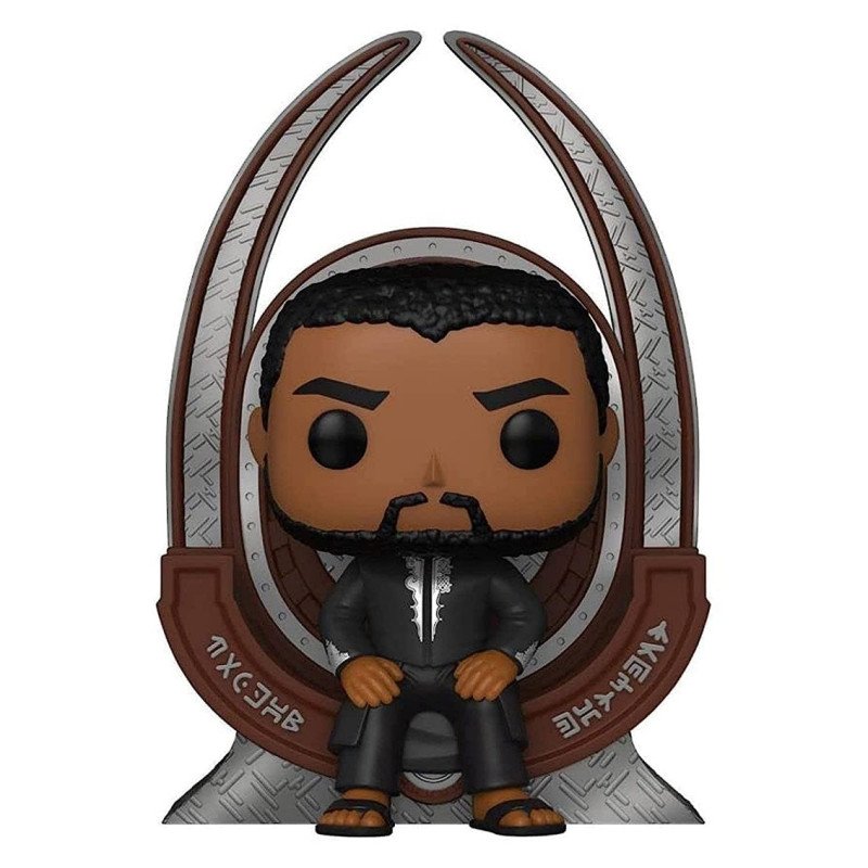 Funko pop black panther tchalla on throne (1113) dlx exclusivo