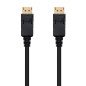 Cable displayport nanocable 1m -  macho - macho -  negro