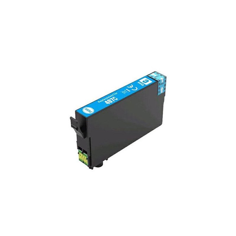 Cartucho de tinta compatible dayma epson e407 xl cian 1.900 pag. premium