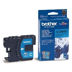Cartucho tinta brother lc980c cian 260 pages dcp - 165c - dcp - 195c - dcp - 375cw - mfc - 250c - mfc - 255cw