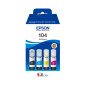 Multipack botellas epson ecotank 104 negro cian magenta amarillo