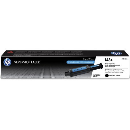 HP Kit ricarica toner nero originale Neverstop 143A
