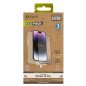 Funda muvit para iphone 15 pro + protector pantalla vidrio templado plano marco negro