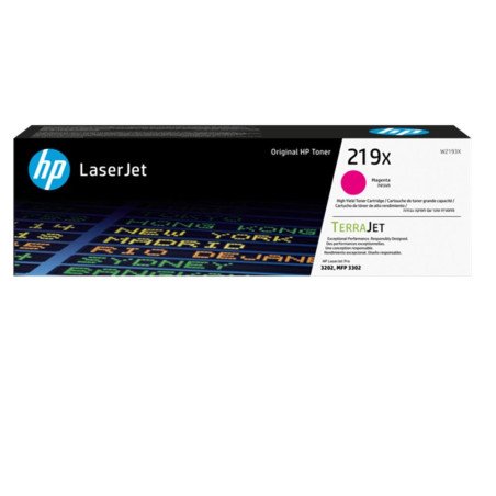 HP Cartuccia toner originale ad alta capacità LaserJet 219X magenta