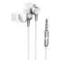 Auriculares energy sistem metallized jack 3.5mm blanco