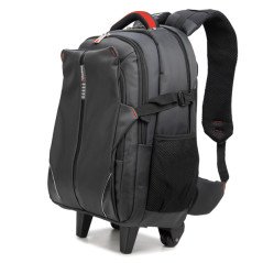 Mochila con ruedas trolley phoenix discovery para porttil 17 pulgadas negra