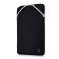 Funda hp reversible para portatil 15.6 pulgadas negro -  plata