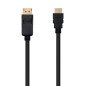 Cable displayport a hdmi nanocable 2m -  macho - macho