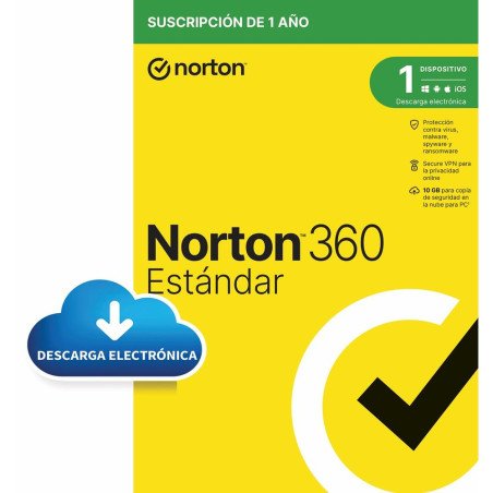 Antivirus norton 360 standard 10gb espaol 1 usuario 1 dispositivo 1 ao esd electronica drmkey gum