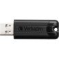 Memoria usb 3.2 verbatim pinstripe 32gb negro
