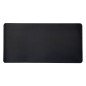Phoenix matepad alfrombrilla ratn pu 80 x 40 cm antideslizante impermeable materal simil cuero negra