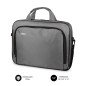 Maletin subblim oxford para portatil 13.3 pulgadas - 14 pulgadas gris