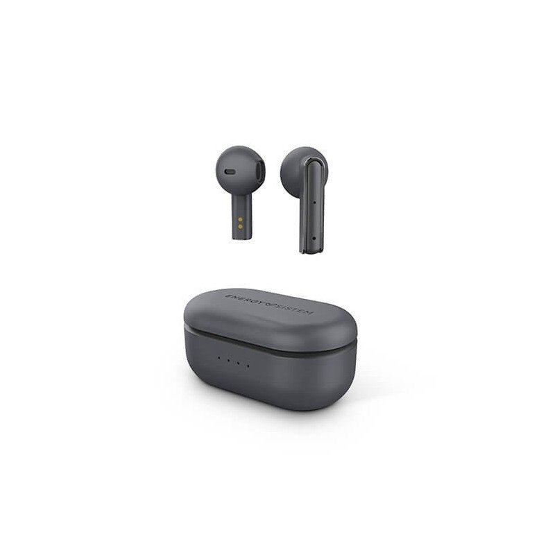 Auriculares micro energy sistem style 4 grafito bluetooth 5.0 - hasta 25h - mic. integrado - usb - c
