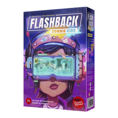 Juego de mesa flashback zombie kidz edad recomendada 7 aos