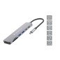 Docking station conceptronic donn28g usb tipo c 7 en 1