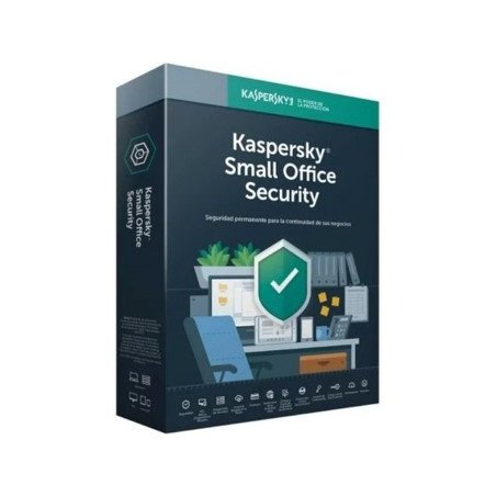 Antivirus kaspersky small office security servidor + 5 usuarios 1 ao en caja