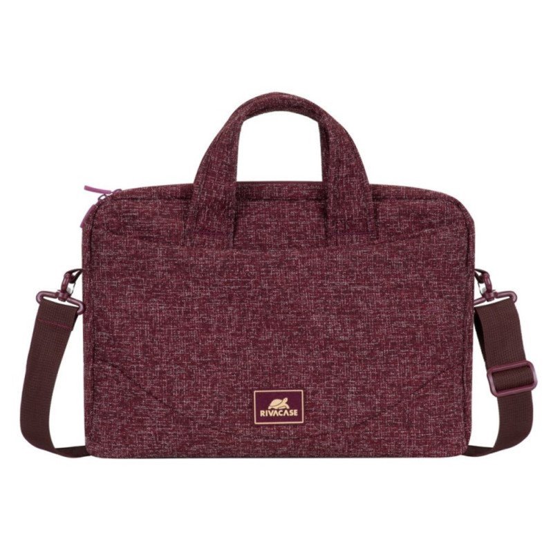 Maletin rivacase 7921 burgundy anvik para portatil 14 pulgadas rojo