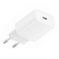 Cargador de pared xiaomi mi fast charger - usb tipo c -  20w - blanco