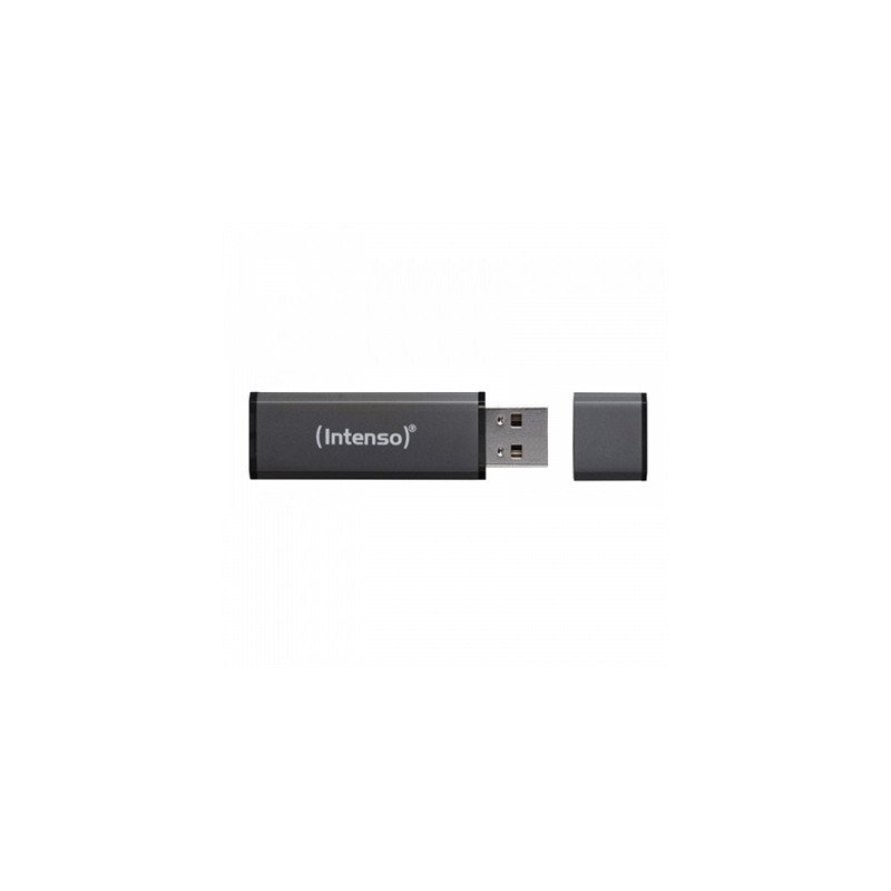 Memoria usb 2.0 intenso alu line 16gb aluminio antracita