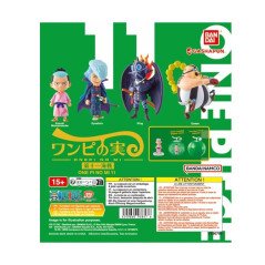 Set gashapon figure bandai lotto 20 articoli one piece no mi 11