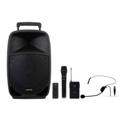 Altoparlante portatile con microfono fonestar malibu - 312 - 50w rms