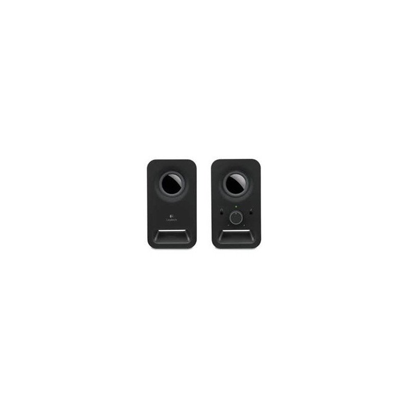Altavoces logitech z150 2.0 -  negros -  6w