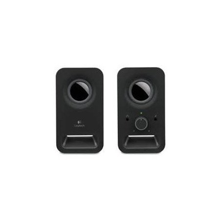 Altavoces logitech z150 2.0 -  negros -  6w