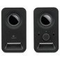 Altavoces logitech z150 2.0 -  negros -  6w