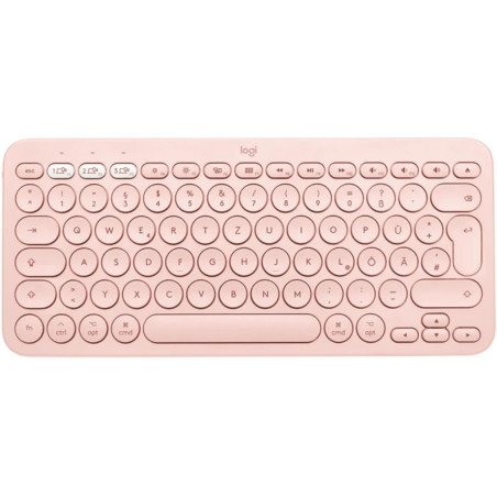 Teclado logitech k380 multi - device bluetooth rosa espaol