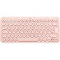 Teclado logitech k380 multi - device bluetooth rosa espaol