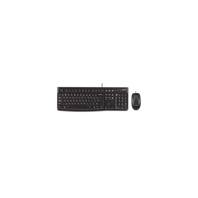 Teclado + mouse logitech mk120 usb 2.0 frances
