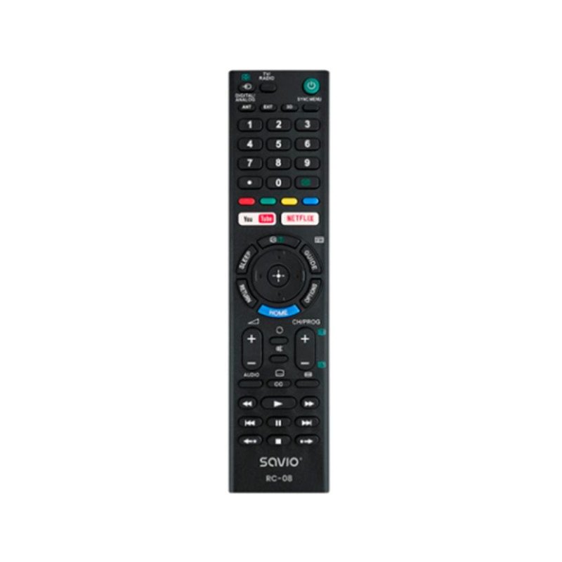 Mando tv savio rc - 08 compatible sony smart tv