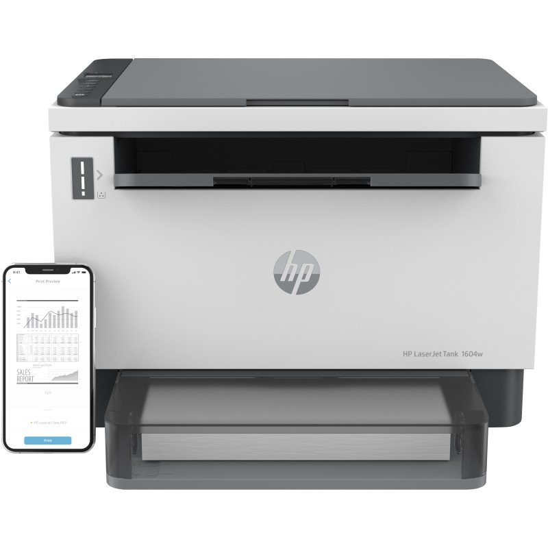 Multifuncin lser hp laserjet tank 1604w monocromo wifi