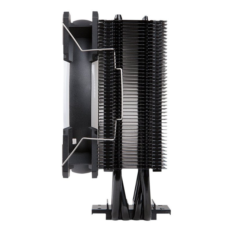 Ventilador disipador cpu hiditec c12 pwm 120mm argb black