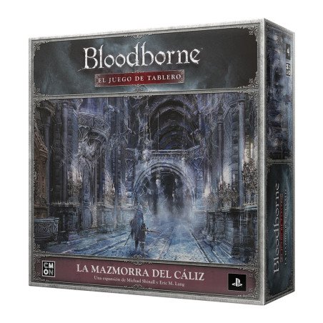 Gioco da tavolo Bloodborne la mazmorra del calice espansione età consigliata 14