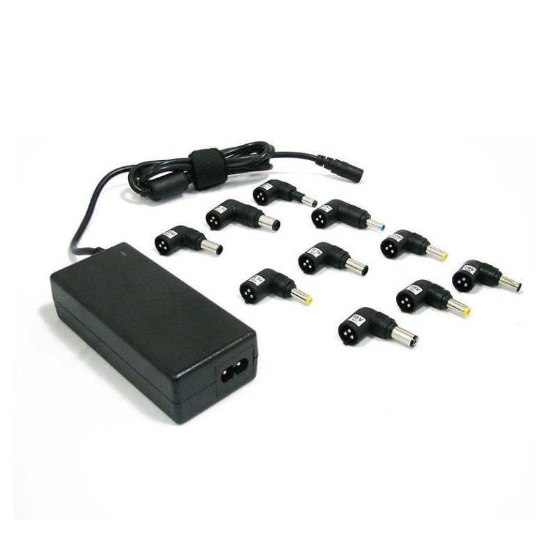 Cargador portatil automatico universal leotec 70w negro