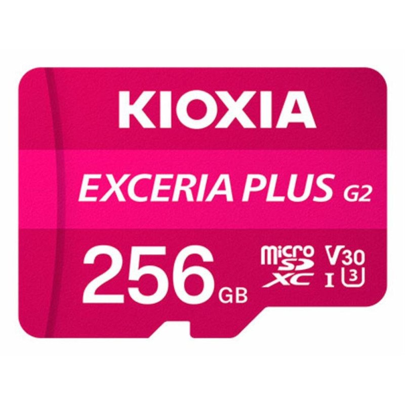 Tarjeta micro sd kioxia 256gb exceria plus g2 w - adaptador
