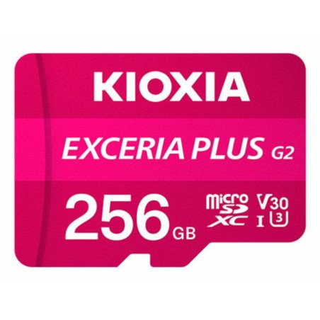 Tarjeta micro sd kioxia 256gb exceria plus g2 w - adaptador