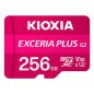 Tarjeta micro sd kioxia 256gb exceria plus g2 w - adaptador