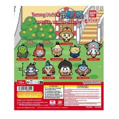 Set gashapon lote 40 articulos one piece x tamagotchi special rubber mascot