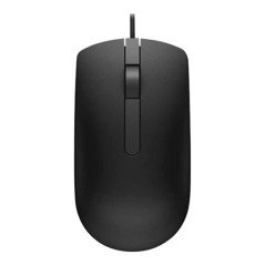Mouse raton dell ms116 optico  botones + scroll 1000ppp usb negro