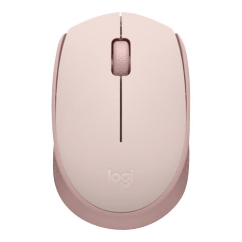 Mouse raton logitech m171 optico wireless inalambrico rosa