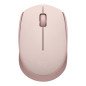 Mouse raton logitech m171 optico wireless inalambrico rosa