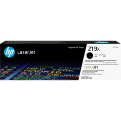 Toner hp 219x high yield black original laserjet cartridge