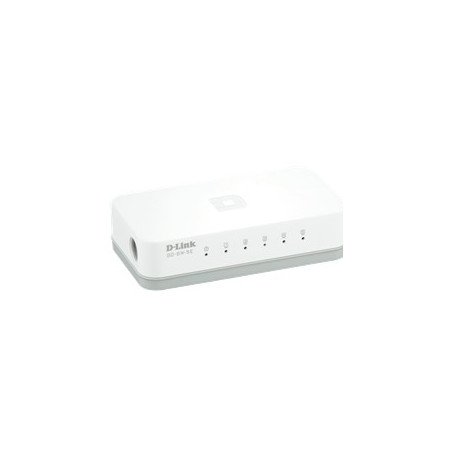 Switch 5 puertos 10 - 100 mb soho d - link