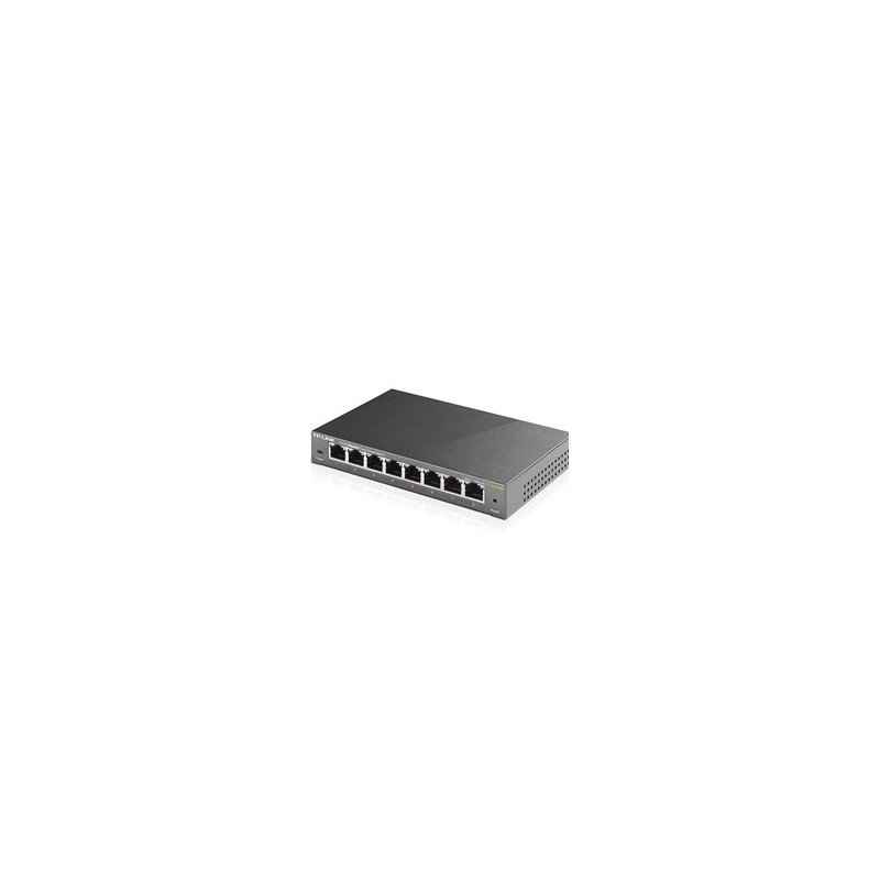 Switch 8 puertos 10 - 100 - 1000 tp - link gris