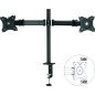 Soporte doble monitor 100 x 100 hasta 27 pulgadas